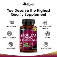 New Leaf Sage Leaf Tablets